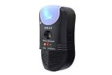 5 in 1 Ultrasonic Pest Repeller - Plug In with Electromagnetic Ionic AC Socket & Night Light Electronic Repellent Functions - Control and Repel Rodents Rats Mice Insects Mosquitos Cockroaches Spiders