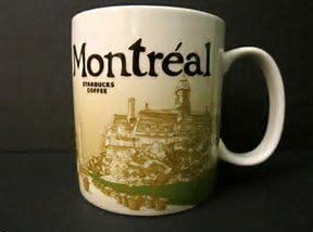 Starbucks Montreal Canada Global Icon Series Coffee Tea Mug by City Mug