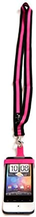 myBunjee Lanyard (Pink Stripe)