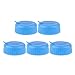 Freebily 5Pcs Blue 3 & 5 Gallon Water Bottle Screw on Cap Reusable Replacement Anti Splash Lids Blue One Size