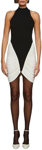 norma kamali long sleeve turtleneck strapless diana pickleball dress Norma Kamali Long Sleeve Turtleneck Strapless Diana Pickleball