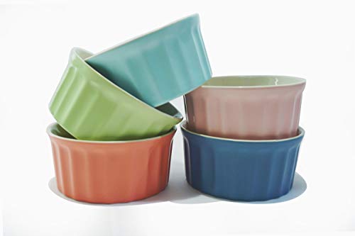 2 Porcelain+Souffle+Dishes+Ramekins+Souffl%25C3%25A9