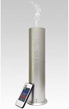 Professional Aromatherapy Essential Oil Diffuser-Best Cold Air Nebulizer with Nanotechnology:BLACK COLOR sold only at Herba Terra Organics website-see the AROMATHERAPY BUNDLES for MORE SAVINGS! SILVER