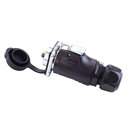 iGreely Trolling Motor Plug and Receptacle, Male Plug & Female Panel