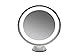 LED Illuminated Adjustable 6” Wide Makeup Mirror (7x Magnification)