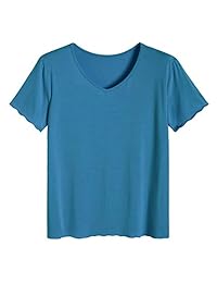 Conjunto de pijama de manga corta para mujer con camiseta y capris