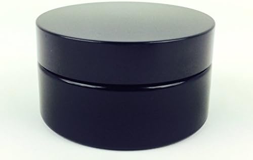 MIRON Violettglas 200ml Cosmetic - Ultraviolet Storage Container | Airtight Smell Proof | Screw Top Jar (10)