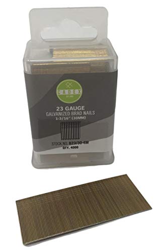 Cadex B23/30-4M 23-Gauge Brad Galvanized Brad Nails with 4000 Fasteners Per Box, 30mm