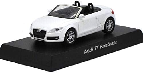 modelcars 1:64 Scale Alloy car Model, Audi Series A4 A5 A8 R8 Q7 A3 S6 TT Q7 Series Gifts (Audi TT Roadster White)