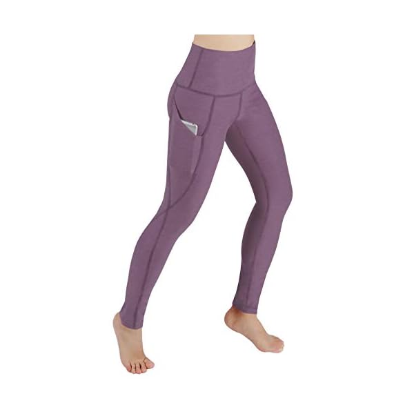 ODODOS Out Pocket High Waist Yoga Pants,Tummy Control,Pocket Workout