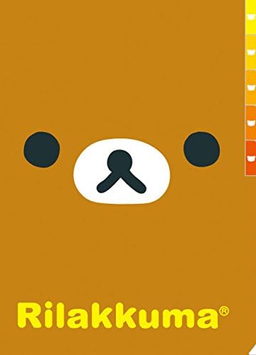 Aliquantum International Rilakkuma Face Portfolio Folders for Organization-Back to School Supplies