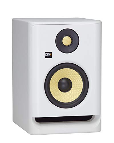 KRK RP5 Rokit 5 G4 Professional Bi-Amp 5" Powered Studio Monitor, White Noise - Thumbnail 2