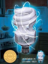 Ionic 15 Watt Ionic Bulb Air Freshening CFL Light Bulb by Viatek