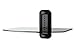 Atlantic AV Wall Mount Shelf for DVD Components, Set Top Boxes, Cable Boxes, Streaming Devices and DVRs with Black Glass Shelf PN 63607077