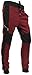 Hat and Beyond Mens Jogger Pants Biker Slim Fit Casual Fleece Active Elastic