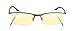 GUNNAR Gaming and Computer Eyewear/Emissary, Amber Tint - Patented Lens, Reduce Digital Eye Strain, Block 65% of Harmful Blue Light