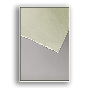 Framed Canvas Wall Art Abstract for Living Room, Bedroom Color Block Canvas Prints for Modern Home Decoration Ready to Hang - 16"x24" inches