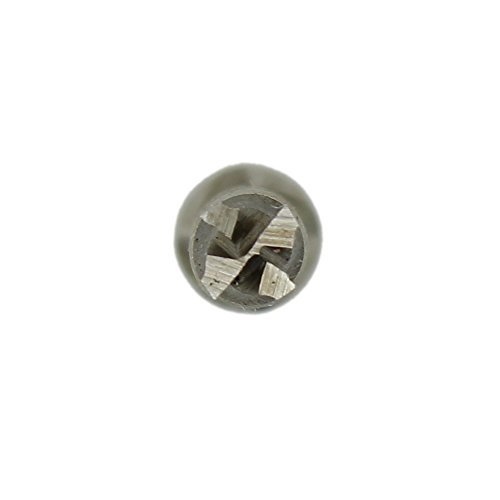 AUTOTOOLHOME 3/16" X 1/4" High Speed Steel HSS 4 Flute Straight End Mill Milling Cutter Pack of 2