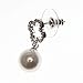 Camellia Flower Fashion Jewelry Chandelier Dangle Drop Stud Celebrity Design Earrings with Imitation Pearls (MISASHA gold circle rhinestones)