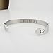 ALoveSoul Friendship Bracelet Stainless Steel Cuff Bracelet Gifts for Women