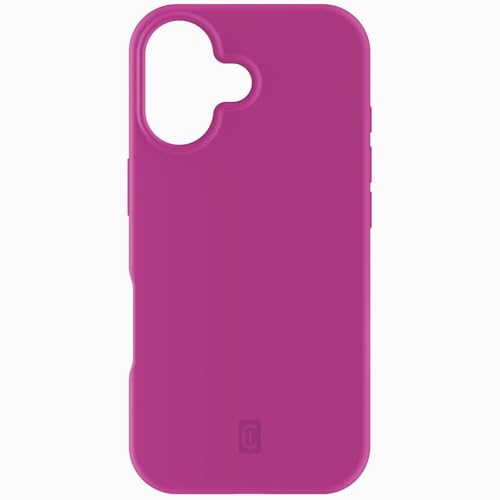 cellularline Sensation Silikonhülle für iPhone 17 Soft Touch Kratzfest Rosa