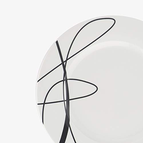 Amazon-Basics-18-Piece-Kitchen-Dinnerware-Set-Plates-Dishes-Bowls-Service-for-6-Cursive