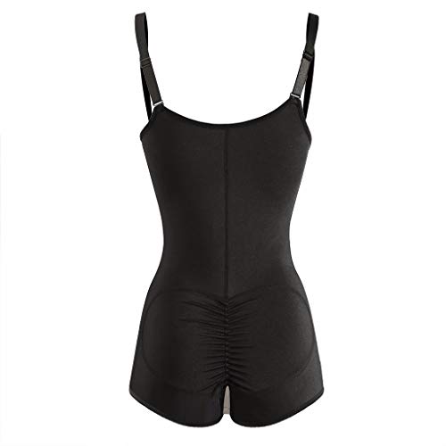 Pongfunsy Women Butt Lifter Shapewear Hi-Waist Tummy Control Panties Slimmer Body Shaper Black