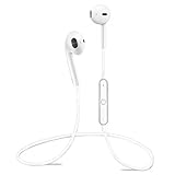 Bluetooth Earbuds, Bilishop Wireless Headphone With Microphone Bluetooth Earbud With Mic for iPhone 7 7 Plus 6S 6S Plus and Samsung Galaxy S7 S8 and Android Phones Earphone Earbud.