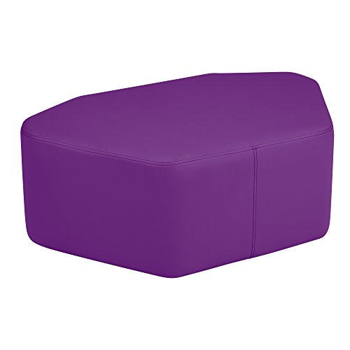 Sprogs 12" H Structured Petal Stool -Flexible Modular Collaborative Soft Seatin…