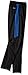 adidas Youth Tiro 17 Pant, Black/Hi-Res Blue, Large