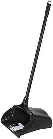 Rubbermaid Commercial Upright Dust Pan, Black, FG253104BLA