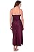 Del Rossa Womens Satin Nightgown, Adjustable Camisole Chemise