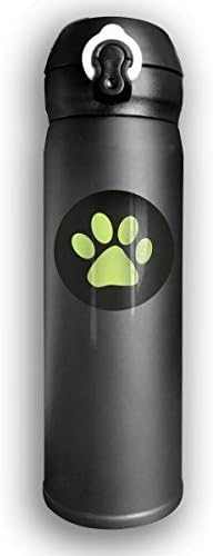 Vacuum Insulated Water Bottle Miraculous Ladybug Cat Noir Logo Stainless Steel Leak Proof Thermos 17 Oz
