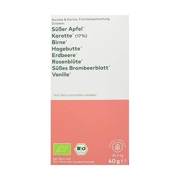 Lebensbaum Bio Früchtetee Karotte und Karma (1 x 40 g) – Bild 4