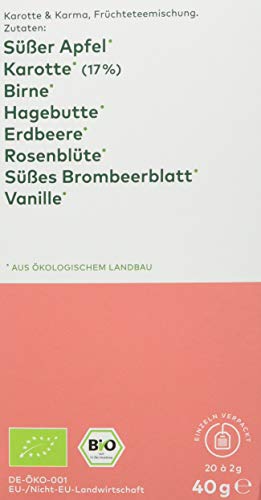 Lebensbaum Bio Früchtetee Karotte und Karma (1 x 40 g) – Bild 4