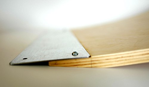 Graw Jump Ramps G20 for Skateboard, Bikes, Rollers, RC Cars and More - 7.9" Wood Launch Ramp