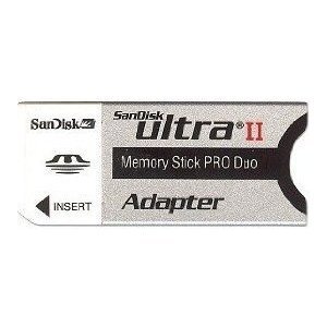Sandisk ULTRA II Memory Stick PRO Duo Adapter