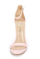 DREAM PAIRS Women's Karrie Pink High Stiletto Pump