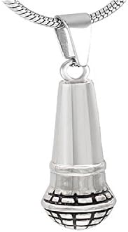 Zhane Memorial Jewelry Musical Instrument Collection Cremation Urn Ashes Pendant Stainless Steel Unisex (Celtic) (Mic)