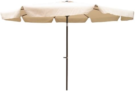 Amazon Com 10 Aluminum Tilt And Crank Patio Umbrella With Flaps Garden Outdoor