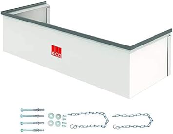 Aco Therm Lichtschacht Aufsatz 40 Cm Tief Fixes Aufstockelement Inklusive Begehbares Montageset 1250 X 275 Mm Amazon De Baumarkt