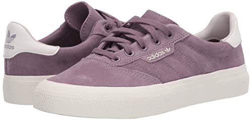 adidas Originals Men's 3MC Regular Fit Lifestyle Skate Inspired Sneakers Shoes, Legacy Purple/Chalk White/Gum, 4 M US