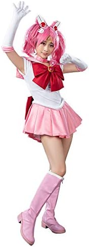Girls Sailor Chibiusa Chibi Moon Cosplay Costume K-mp000272