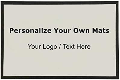 Bannerbuzz Personalized Outdoor Doormat Custom Non Slip Entrance