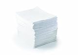 SPC BPO500 BASIC 17" Length, 15" Width, White Color Oil Only Light Weight Pad (100 Per Bale)