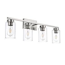 A1A9 4 Light Bathroom Vanity Light Fixtures, Brush