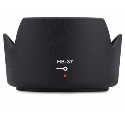 HB-37 HB37 Flower Bayonet Camera Lens Hood Compatible With Nikon Nikkor 55-200mm F/4.5-5.6G IF-ED AF-S DX VR Zoom Lens (52mm Diameter)
