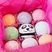Sweet & Sassy Bath Bomb Gift Set for Girls & Teens. 8 Count.