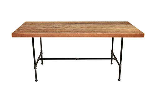 Dining Table, Kitchen Table, family rom Table, Industrial Rustic Mix, Barn Wood, Reclaimed 2.5" thickness Fast Shipping