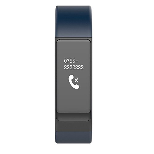 Sudroid Smart Wristband Bracelet Bluetooth 4.0 with Sleep Tracker Health Fitness for Android IOS iPhone Samsung Intelligent Sports Watch Step Sleep Track Caller ID Display